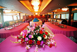 Dining Hall on M.S. Victoria 1